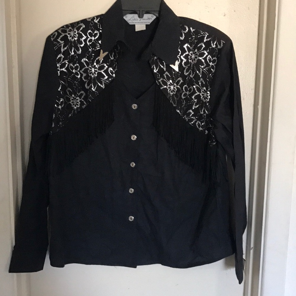 🦄VINTAGE🦄NEVER WORN L western rockabilly punk